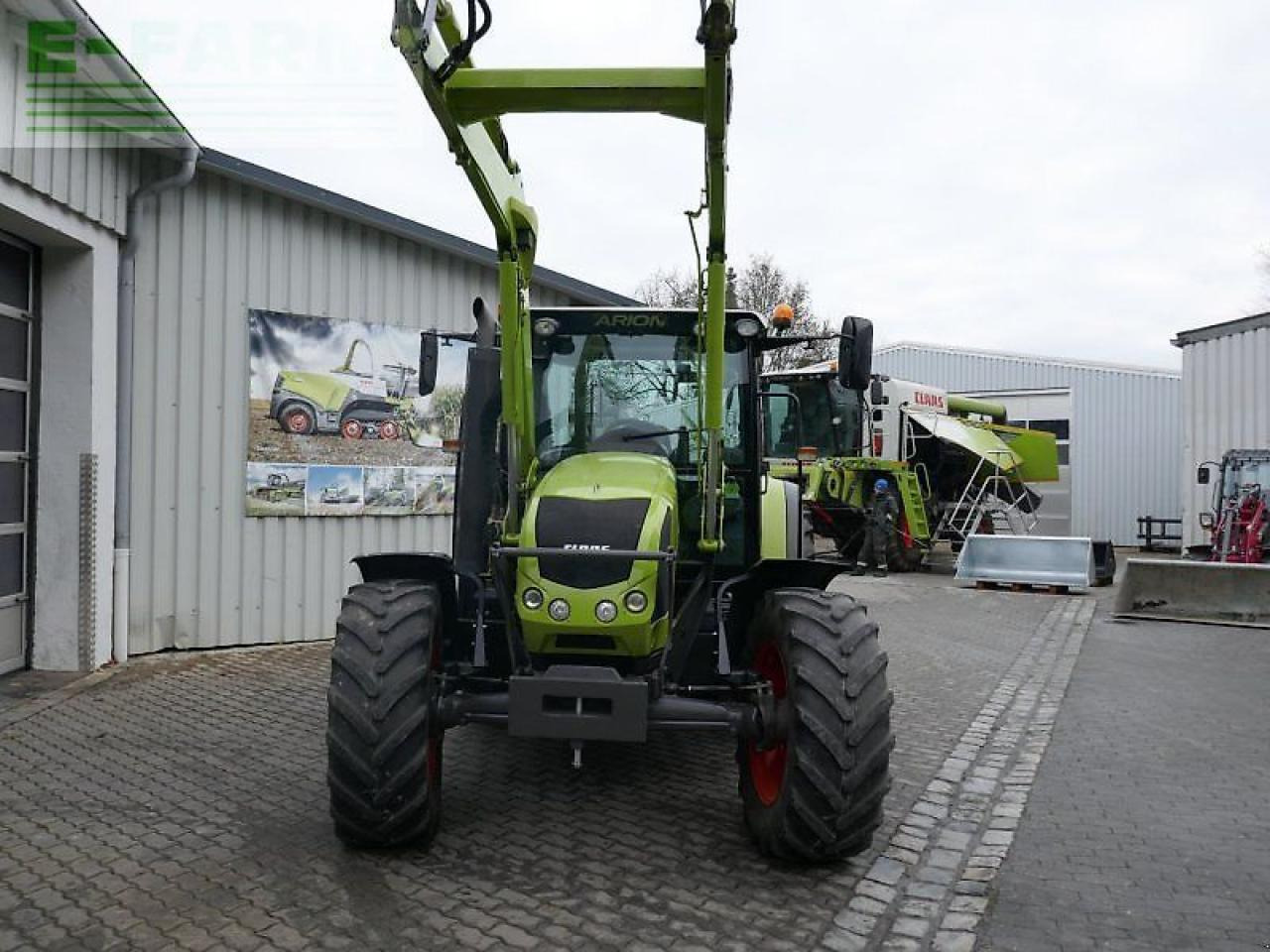 Tractor CLAAS arion 420 inkl. fl 120