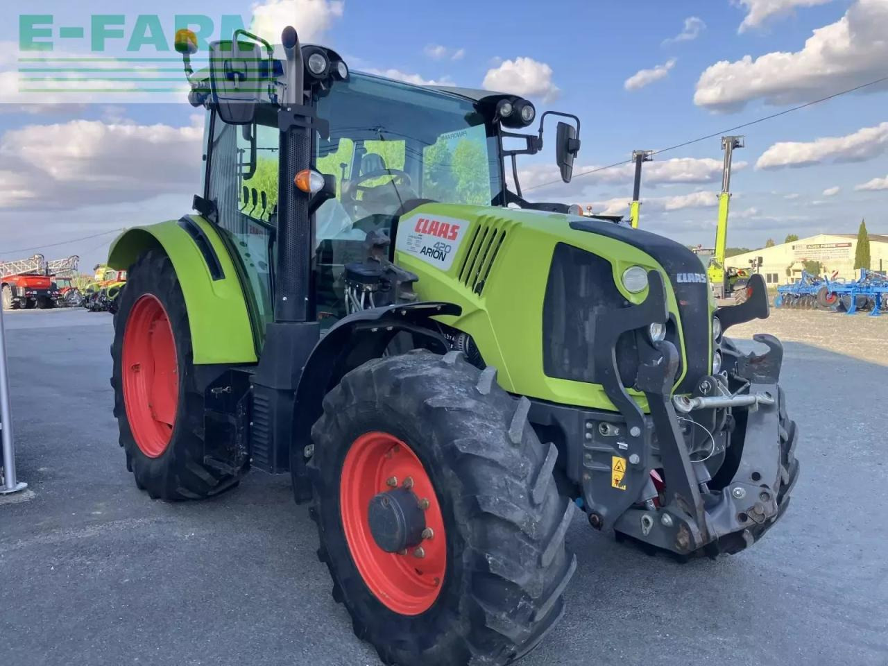 Tractor CLAAS arion 420 panoramic + batis