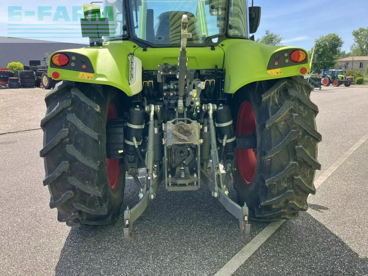 Tractor CLAAS arion 430 panoramic + fl 100 c