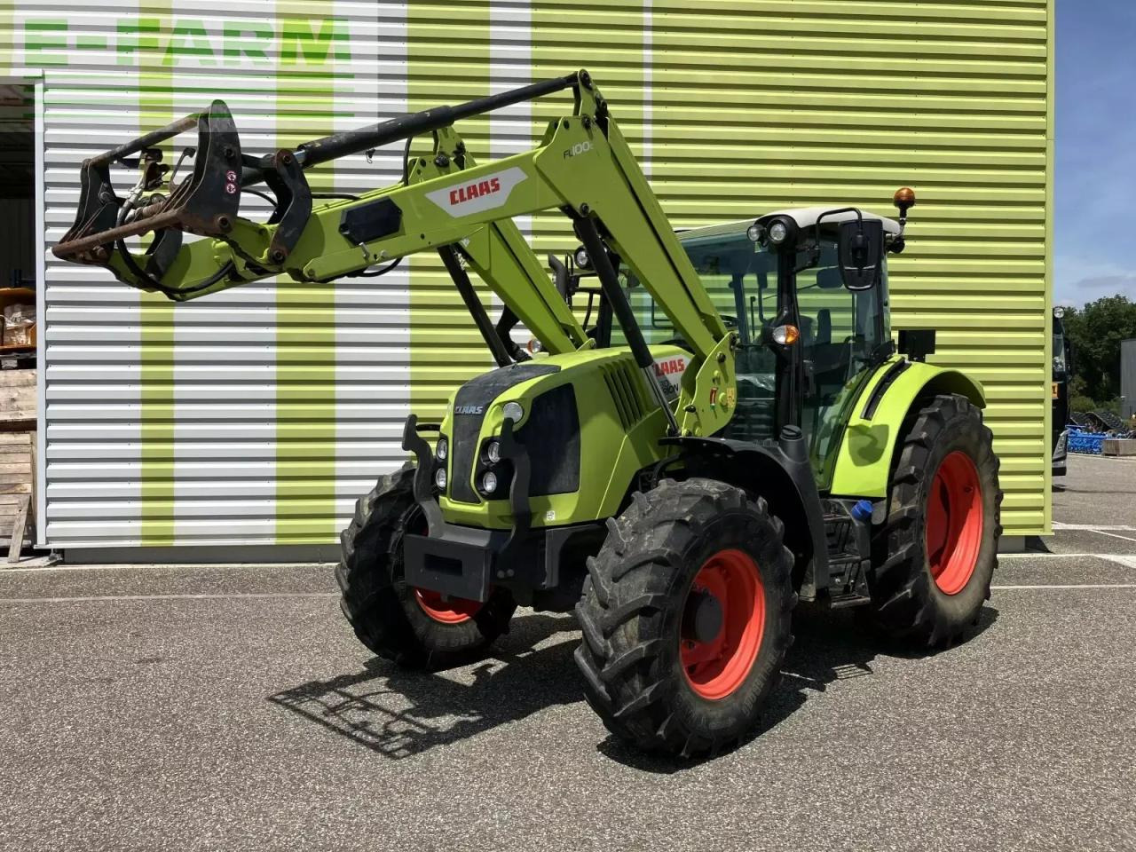 Tractor CLAAS arion 430 panoramic + fl 100 c
