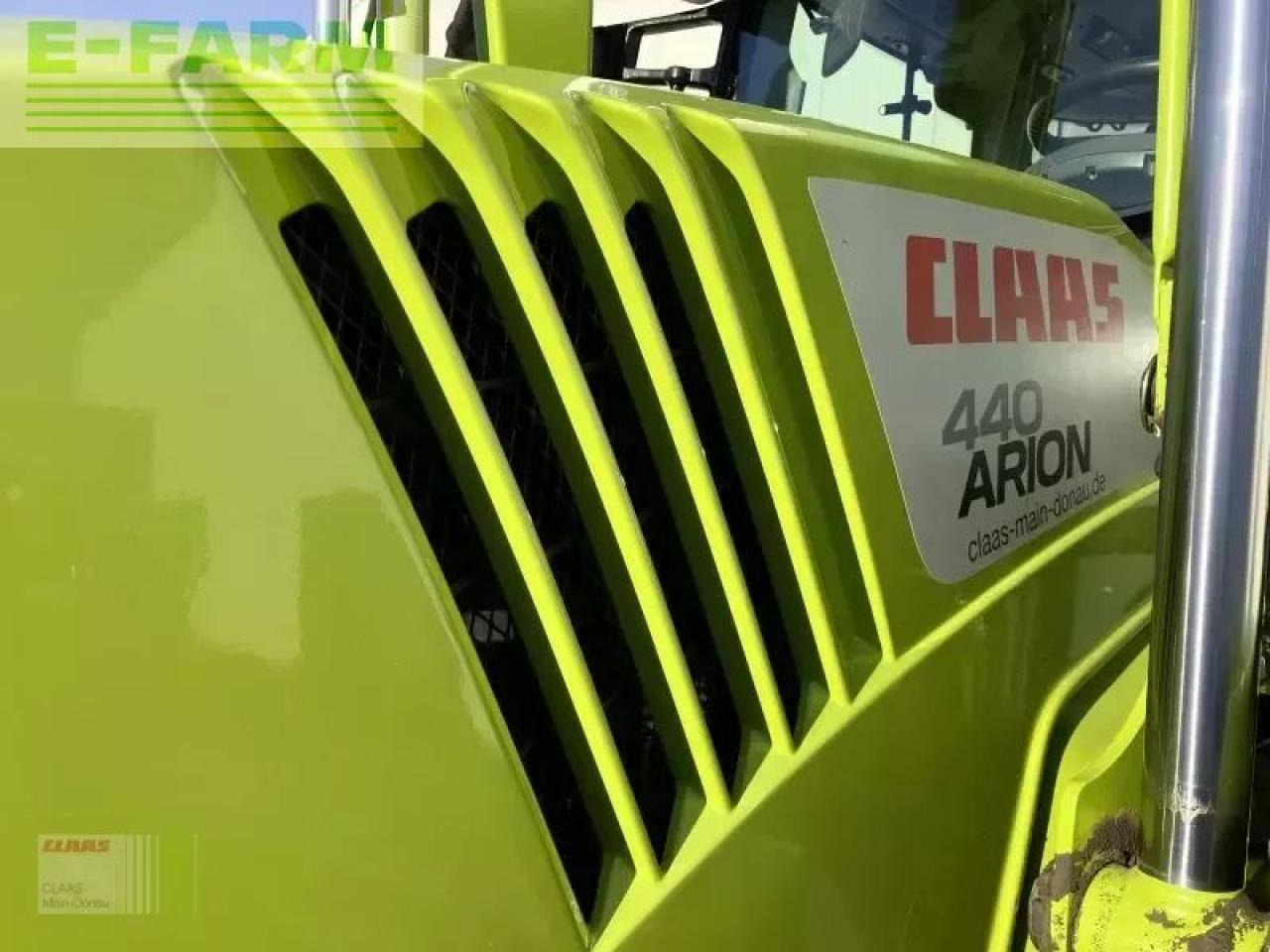 Tractor CLAAS arion 440 cis mit fl 120 CIS
