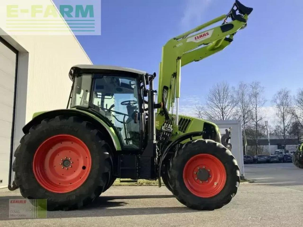 Tractor CLAAS arion 440 cis mit fl 120 CIS