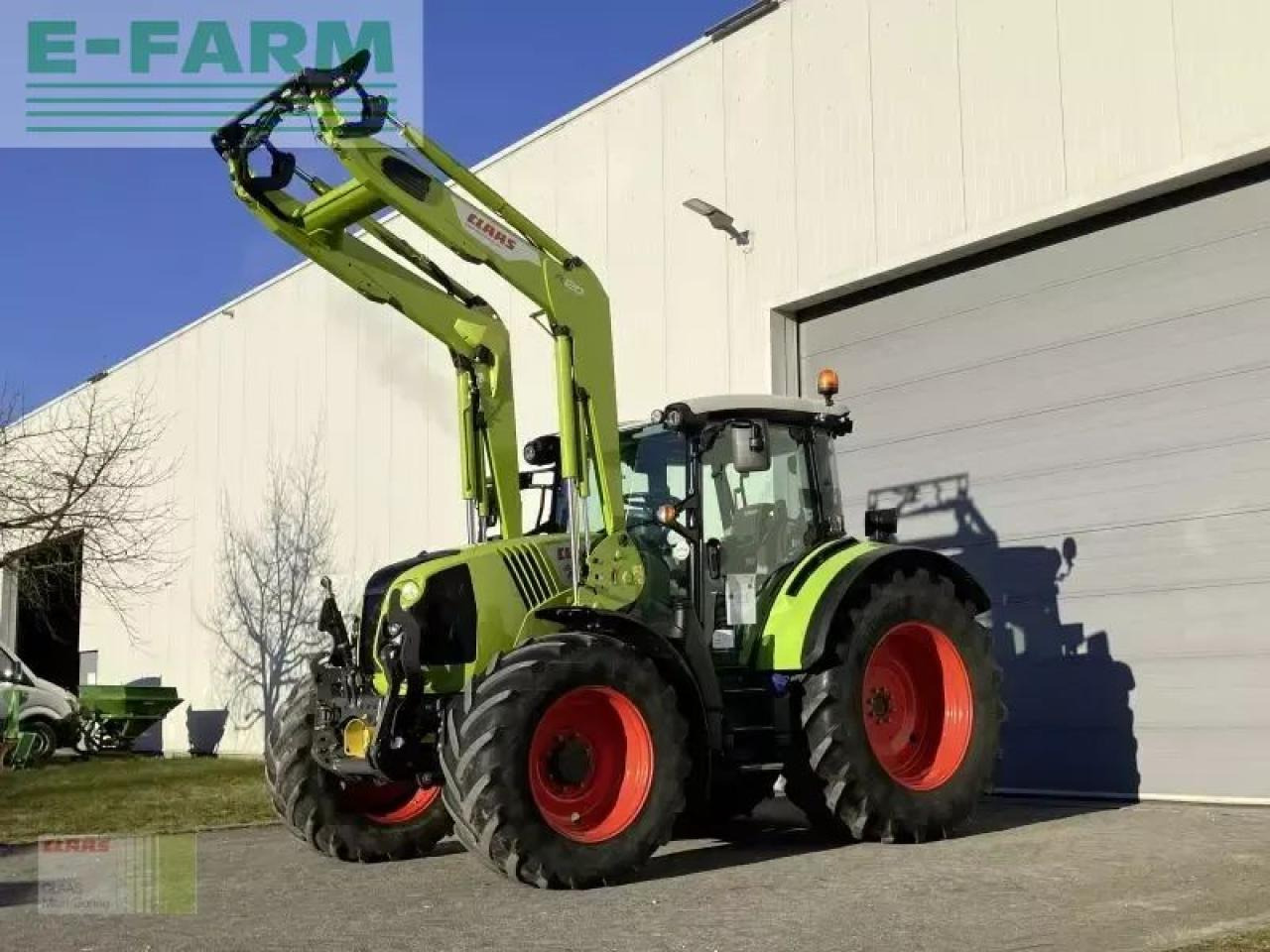 Tractor CLAAS arion 440 cis mit fl 120 CIS