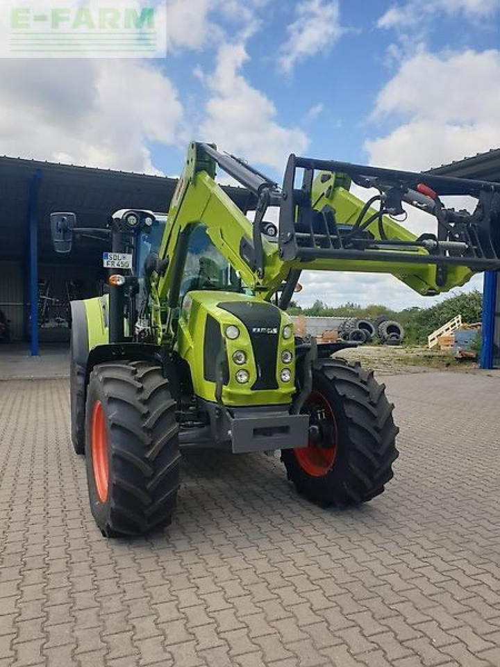 Tractor CLAAS arion 450 cis +frontlader fl 100 c CIS+