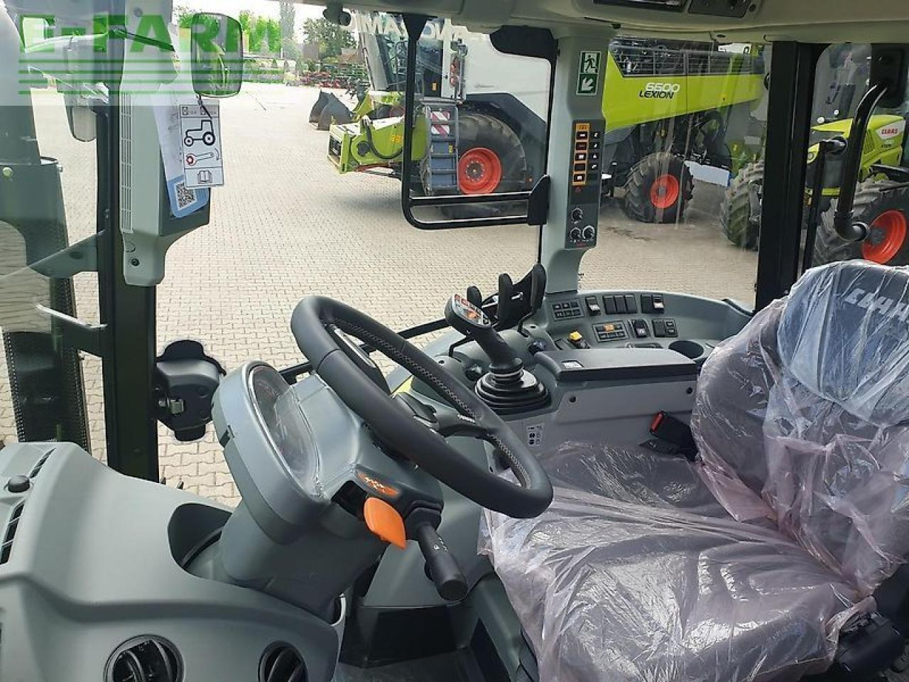 Tractor CLAAS arion 450 cis +frontlader fl 100 c CIS+