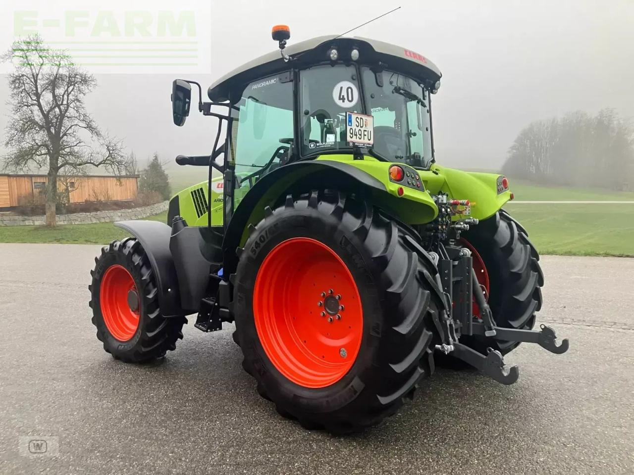 Tractor CLAAS arion 450 cis panoramic CIS