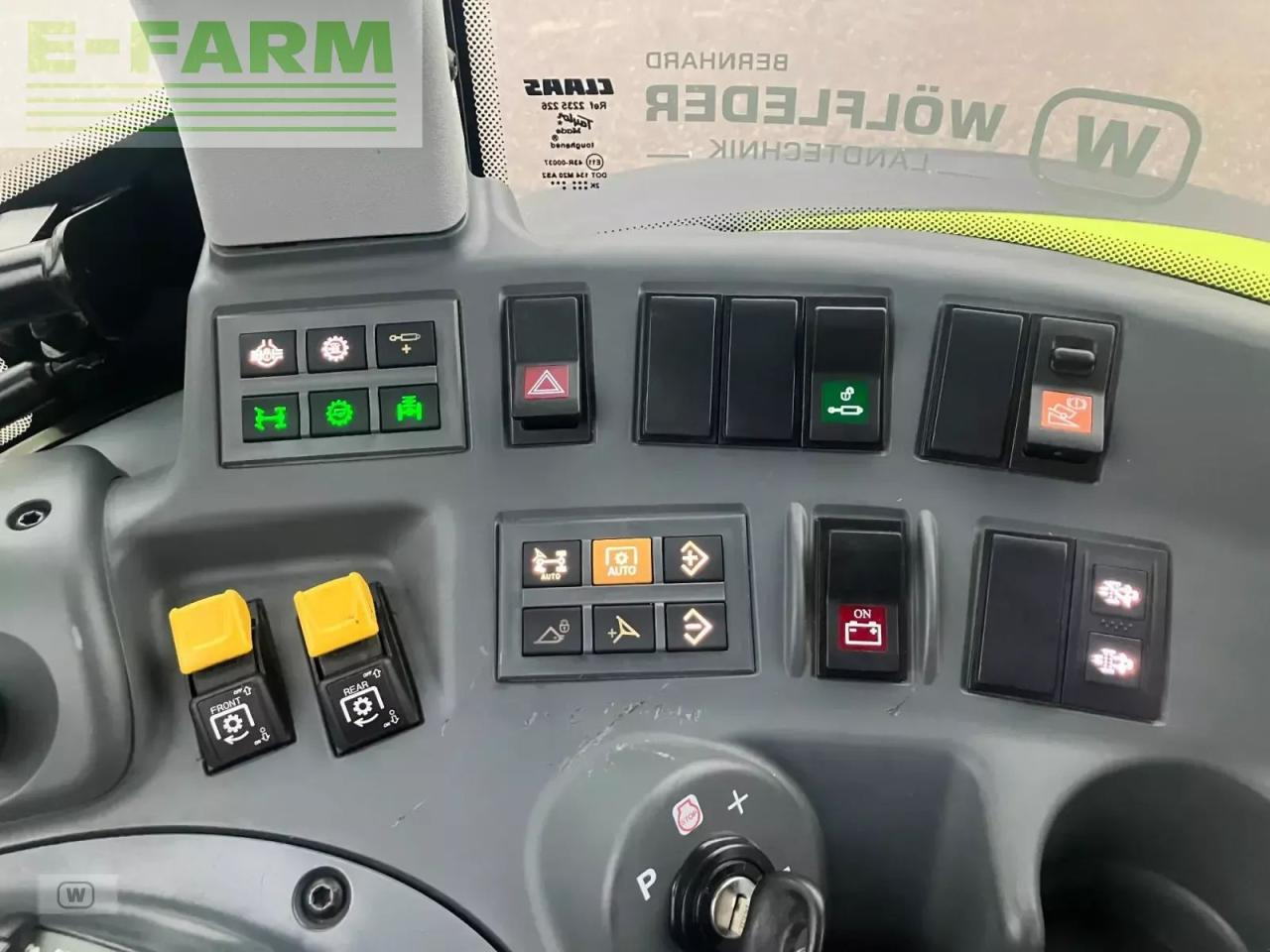 Tractor CLAAS arion 450 cis panoramic CIS