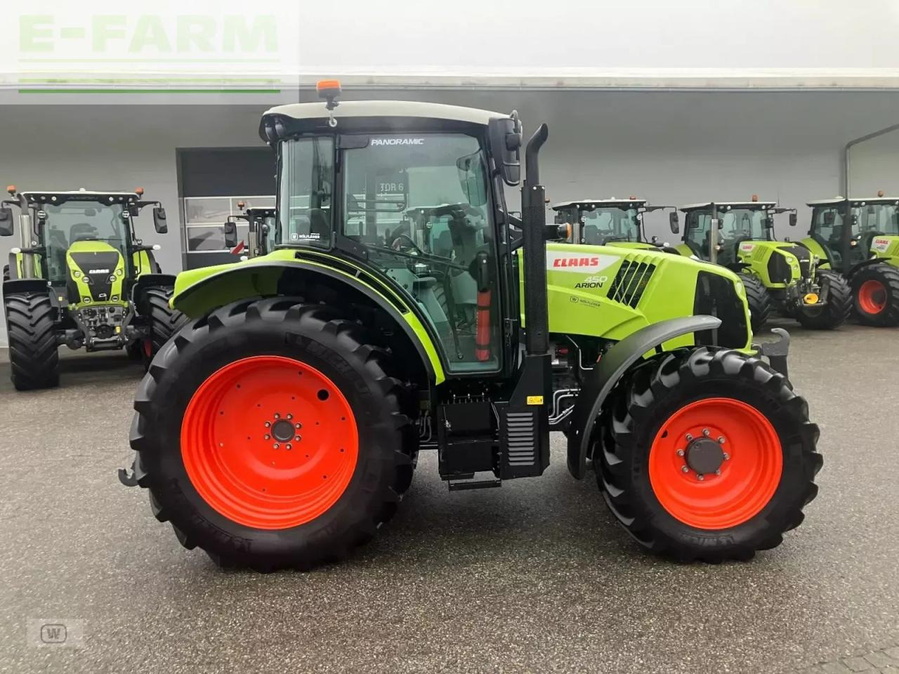 Tractor CLAAS arion 450 cis panoramic CIS