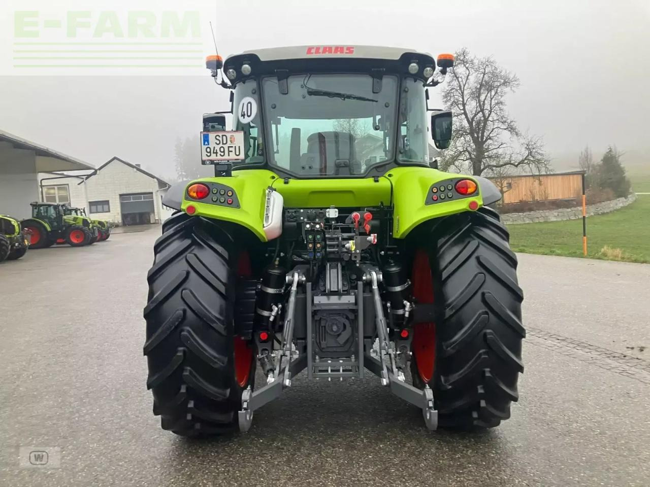 Tractor CLAAS arion 450 cis panoramic CIS