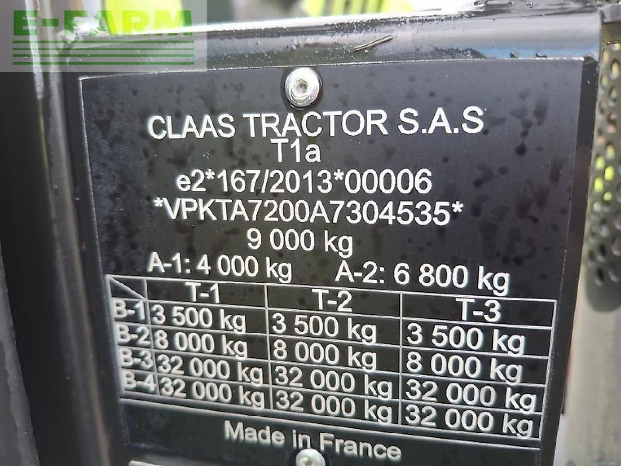 Tractor CLAAS arion 470 cis+