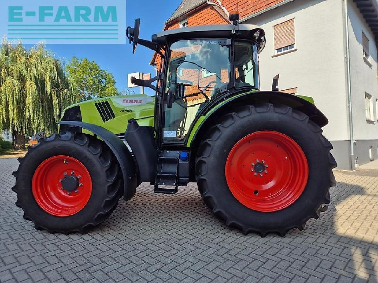 Tractor CLAAS arion 470 cis+ hexashift, fh + fzw + cemis 1200 gps/lenksystem ready, federung kabine+achse