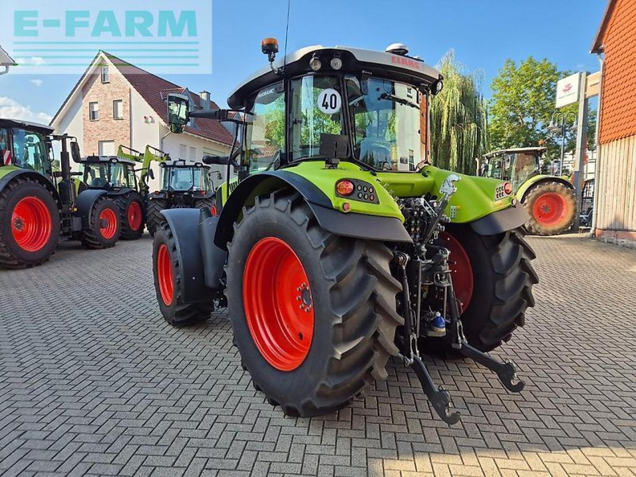 Tractor CLAAS arion 470 cis+ hexashift, fh + fzw + cemis 1200 gps/lenksystem ready, federung kabine+achse