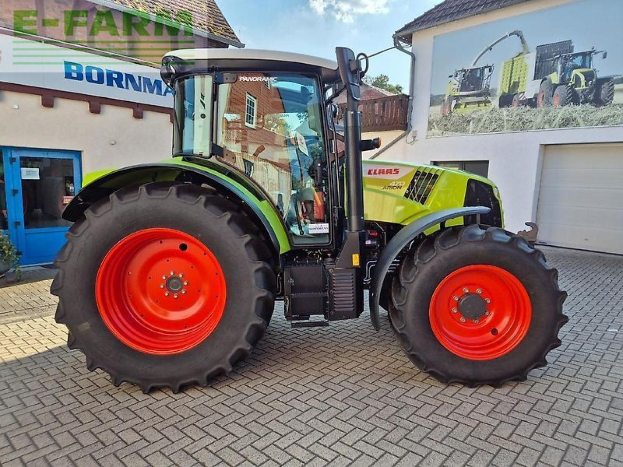 Tractor CLAAS arion 470 cis+ hexashift, fh + fzw + cemis 1200 gps/lenksystem ready, federung kabine+achse