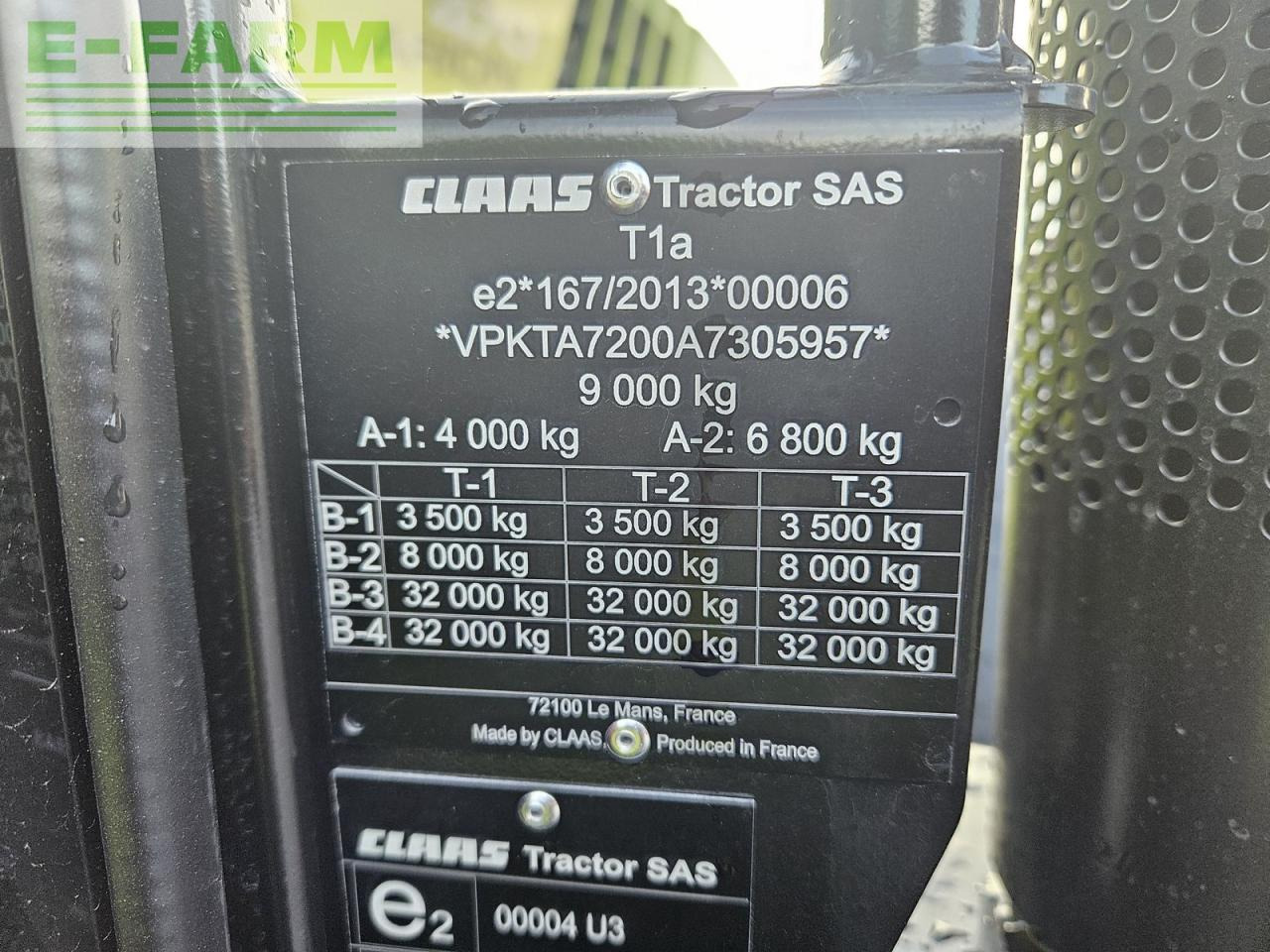 Tractor CLAAS arion 470 stage v (cis+)