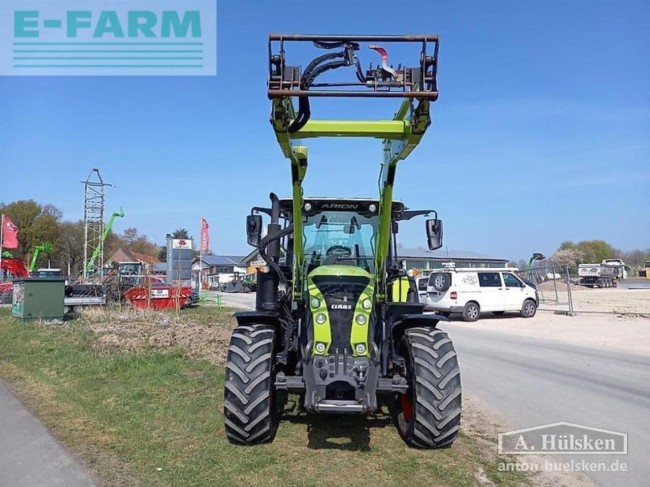 Tractor CLAAS arion 510 cis mit frontlader fl 140