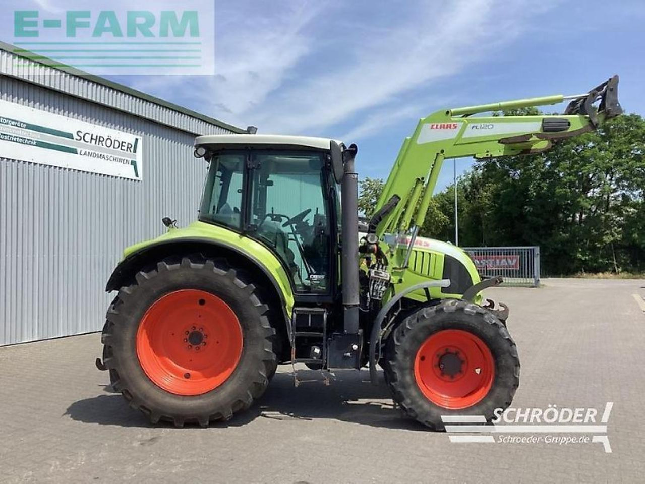 Tractor CLAAS arion 520 cebis CEBIS