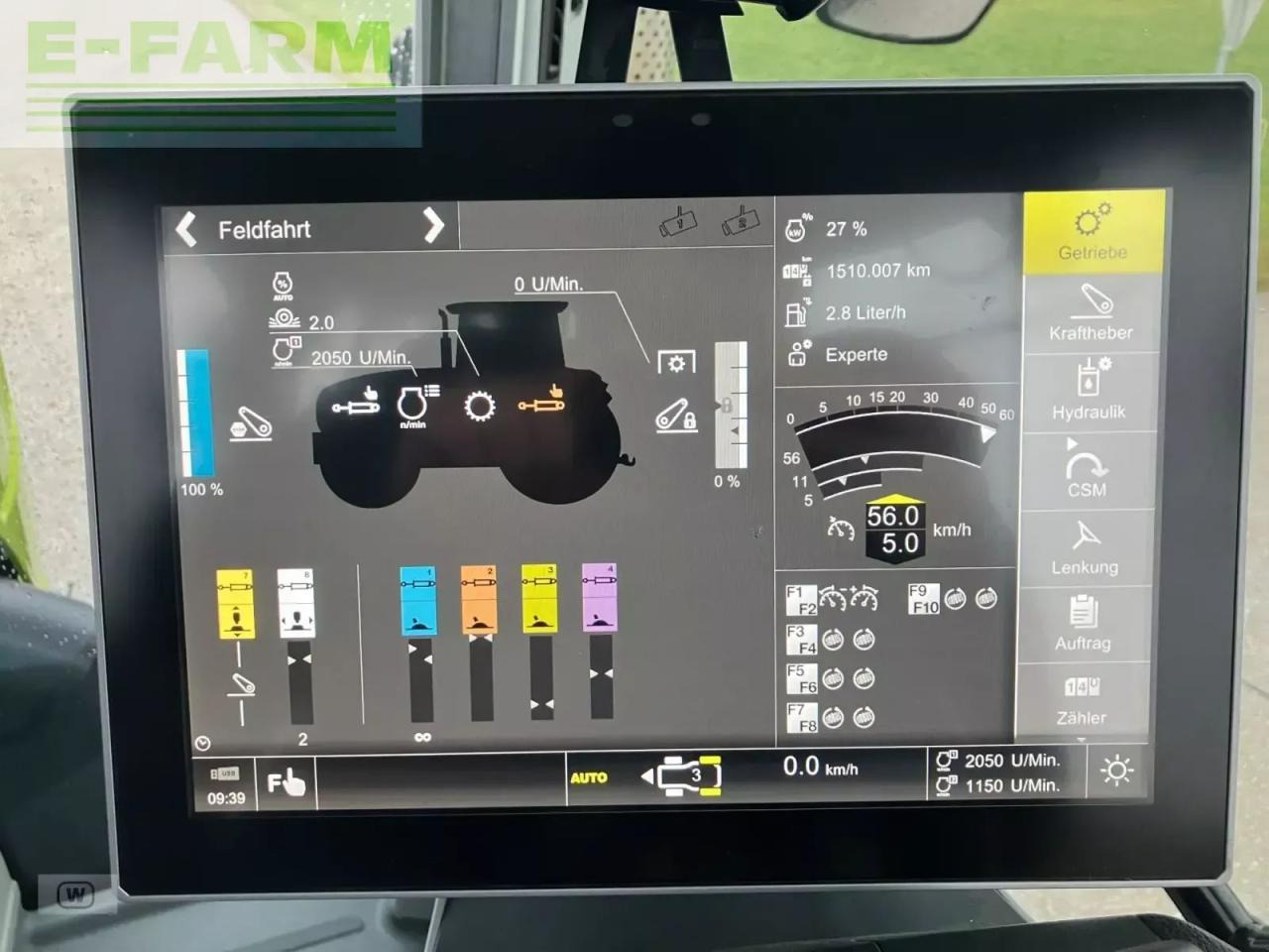 Tractor CLAAS arion 550 cebis CEBIS