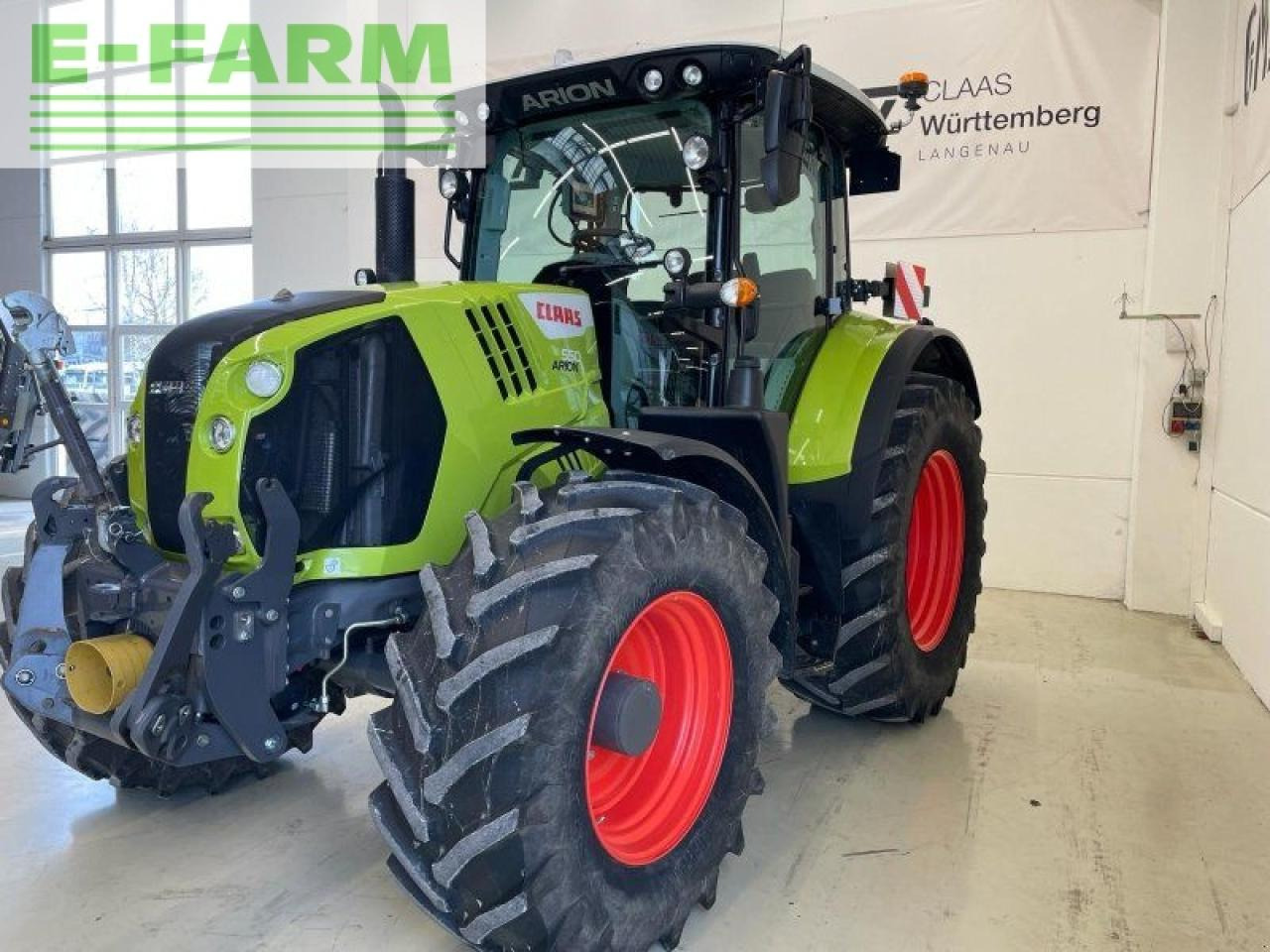 Tractor CLAAS arion 550 cis+