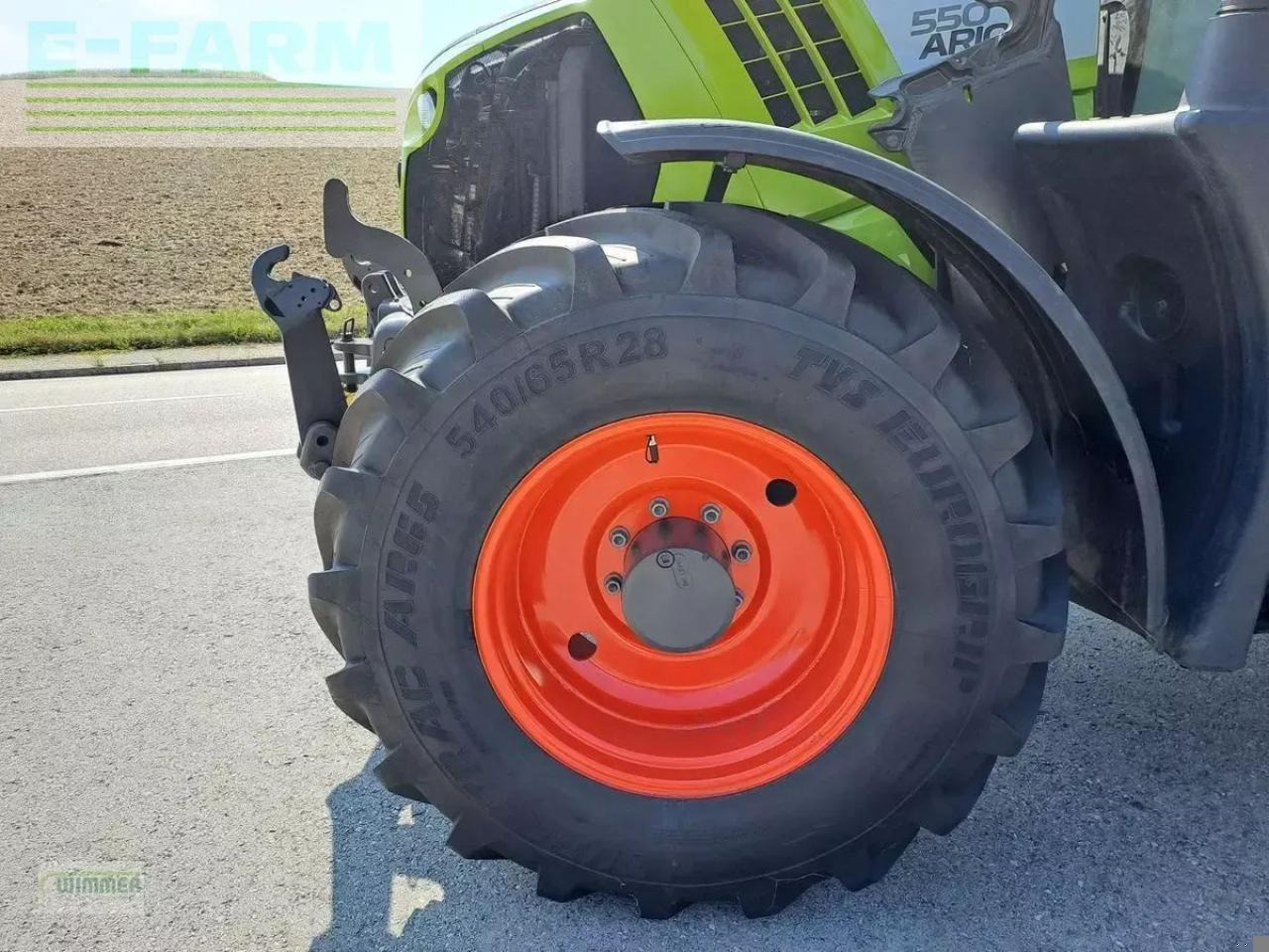 Tractor CLAAS arion 550 cis cmatic CMATIC CIS