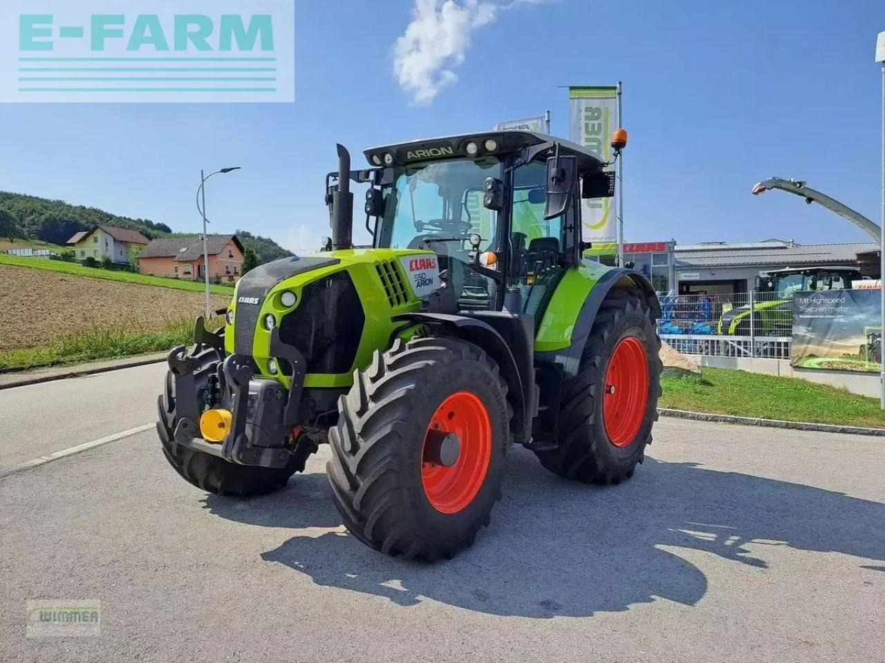 Tractor CLAAS arion 550 cmatic