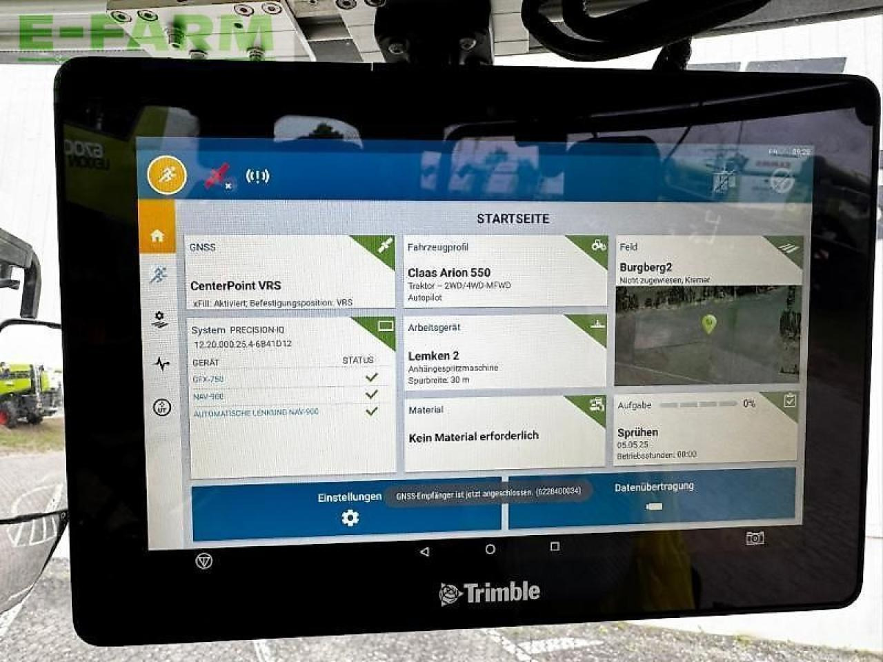 Tractor CLAAS arion 550 cmatic CMATIC
