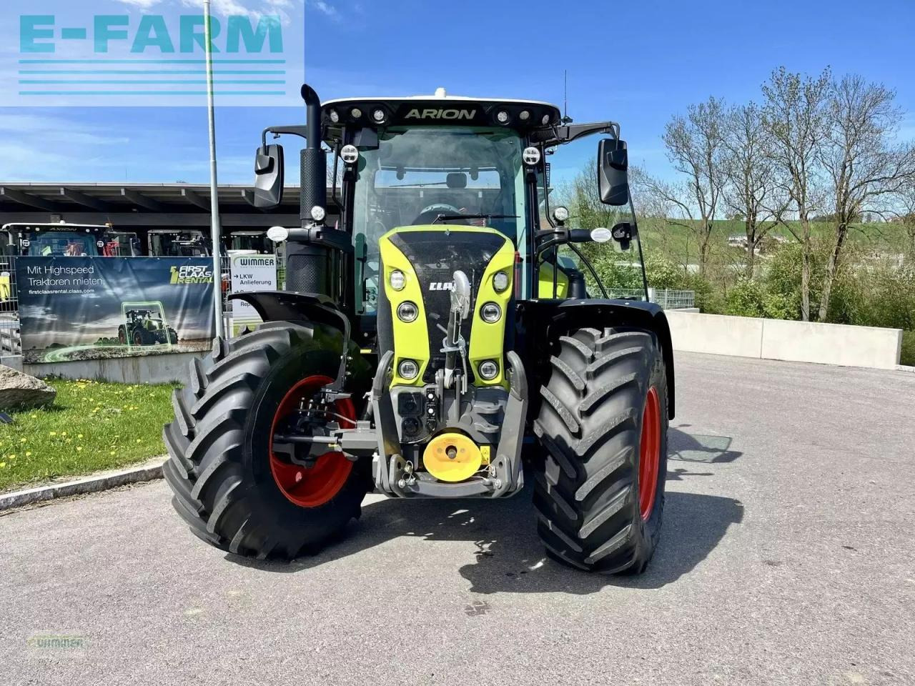 Tractor CLAAS arion 550 cmatic cbis CMATIC CEBIS