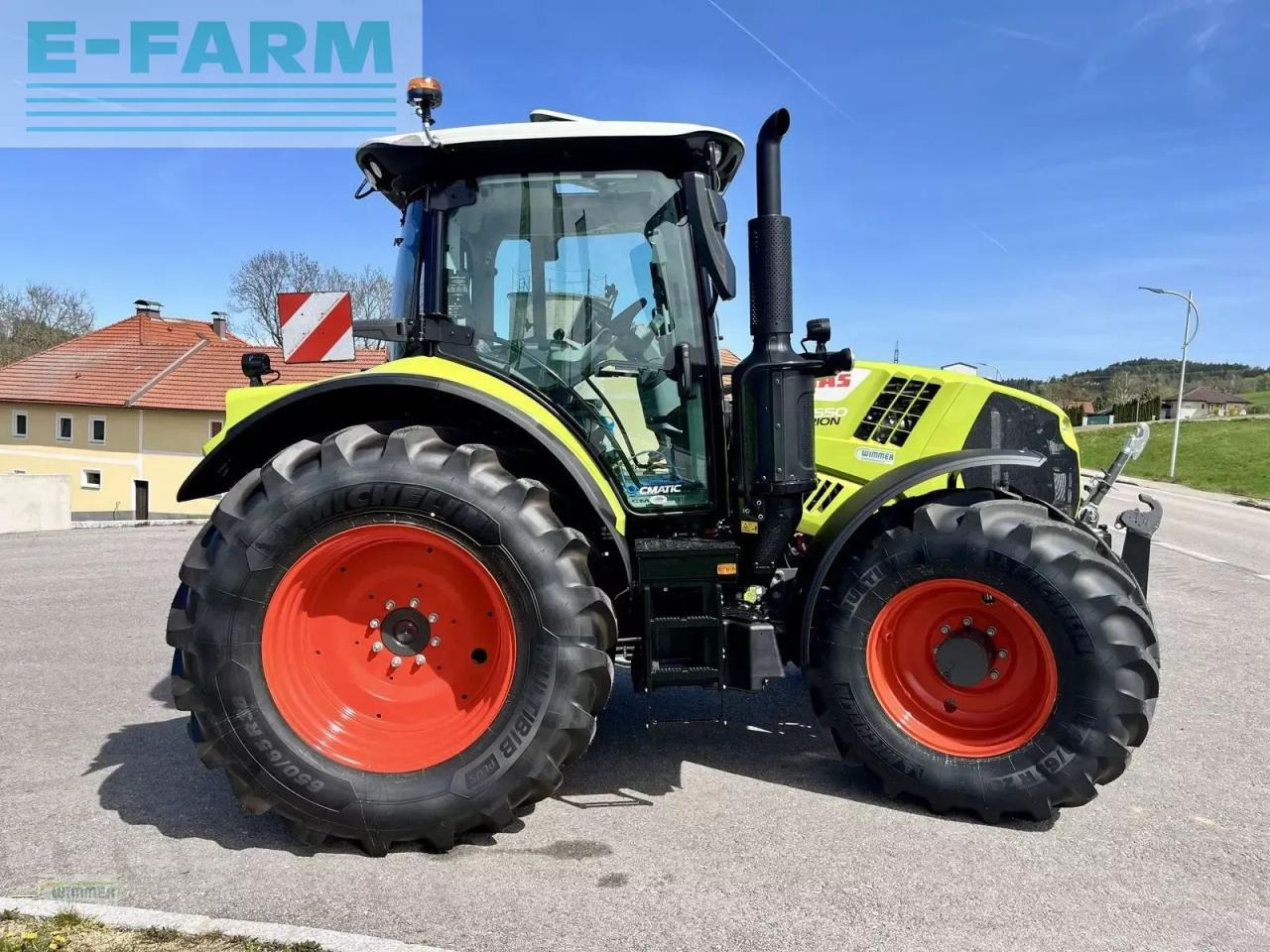 Tractor CLAAS arion 550 cmatic cbis CMATIC CEBIS