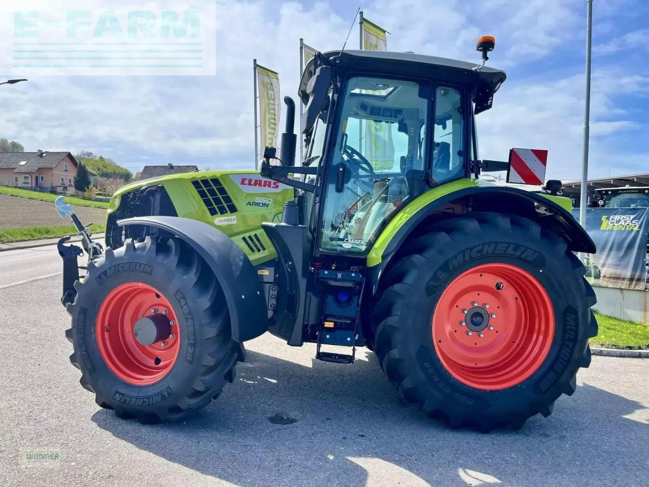 Tractor CLAAS arion 550 cmatic cbis CMATIC CEBIS
