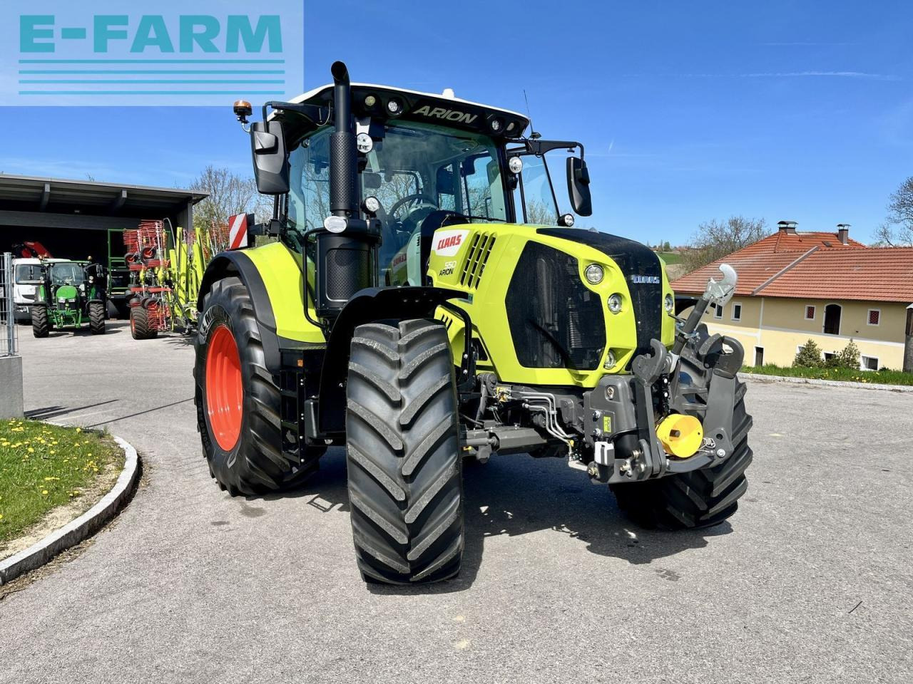 Tractor CLAAS arion 550 cmatic cbis CMATIC CEBIS