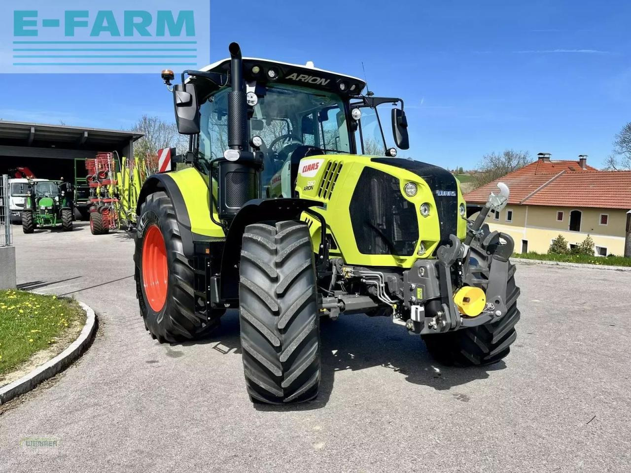 Tractor CLAAS arion 550 cmatic cbis CMATIC CEBIS