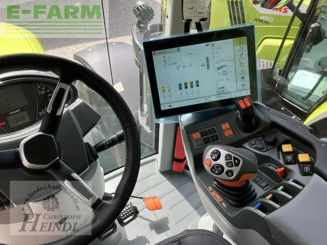 Tractor CLAAS arion 550 cmatic cebis CMATIC CEBIS