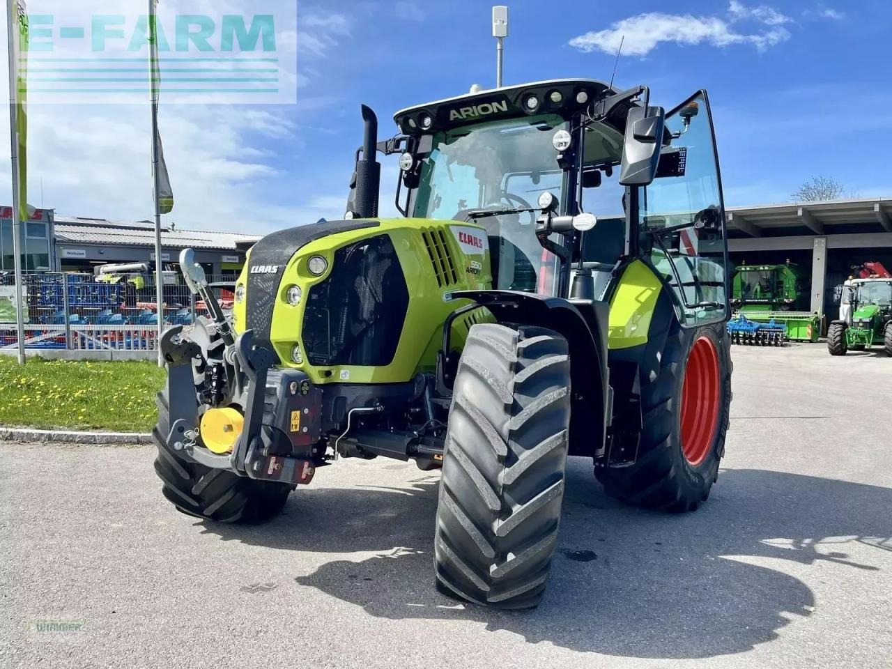 Tractor CLAAS arion 550 cmatic cebis CMATIC CEBIS