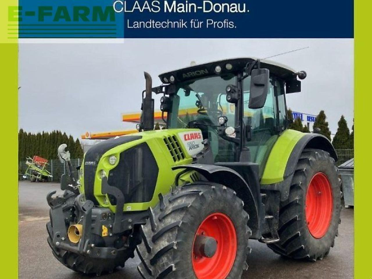 Tractor CLAAS arion 550 cmatic cebis CMATIC CEBIS