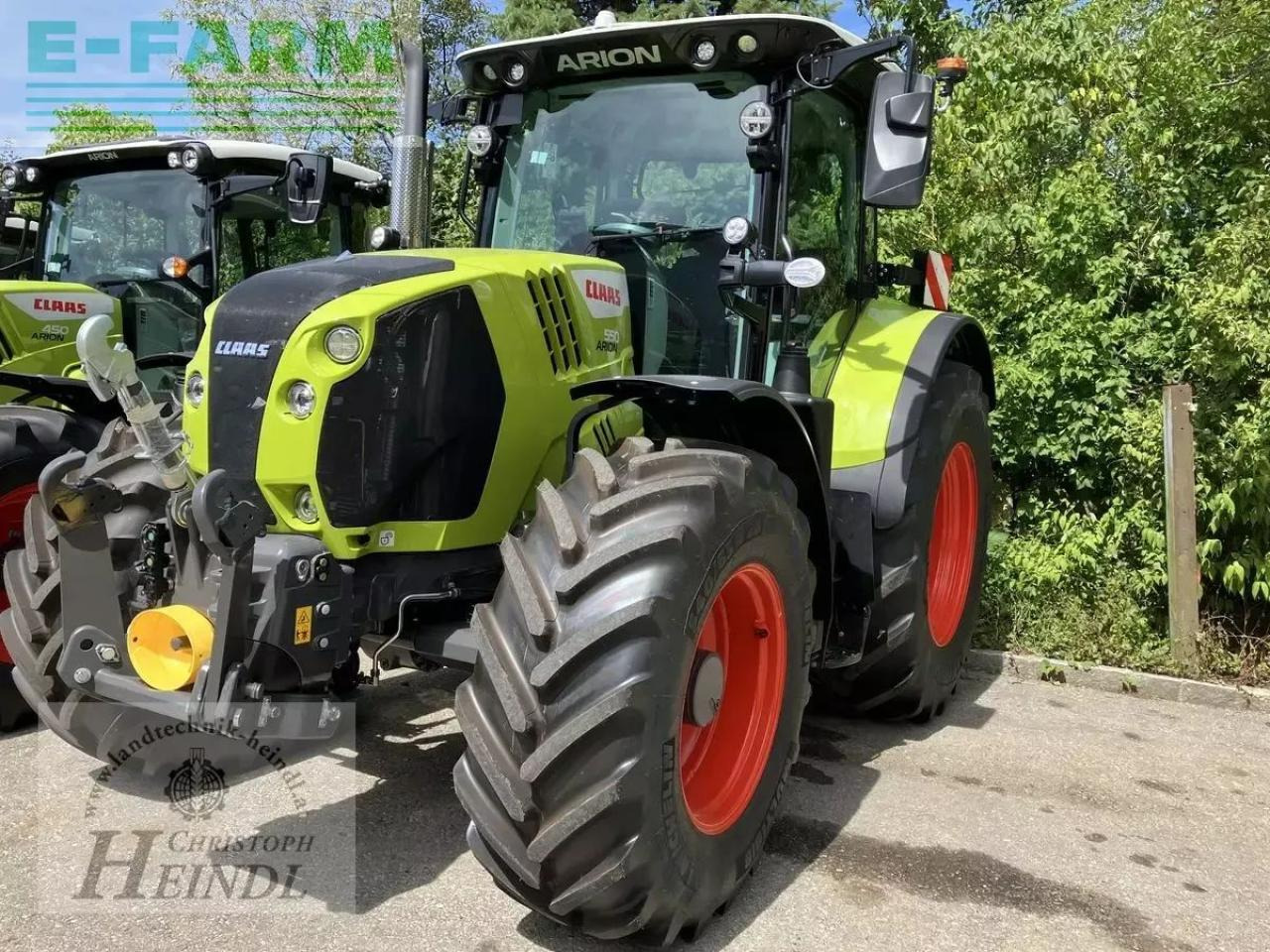 Tractor CLAAS arion 550 cmatic cebis CMATIC CEBIS