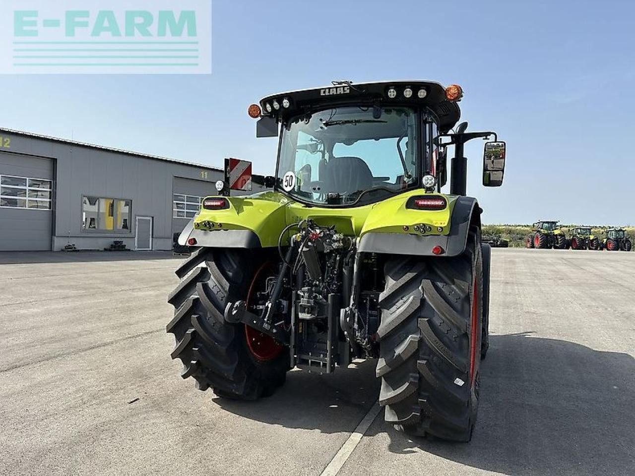 Tractor CLAAS arion 550 cmatic cebis CMATIC CEBIS