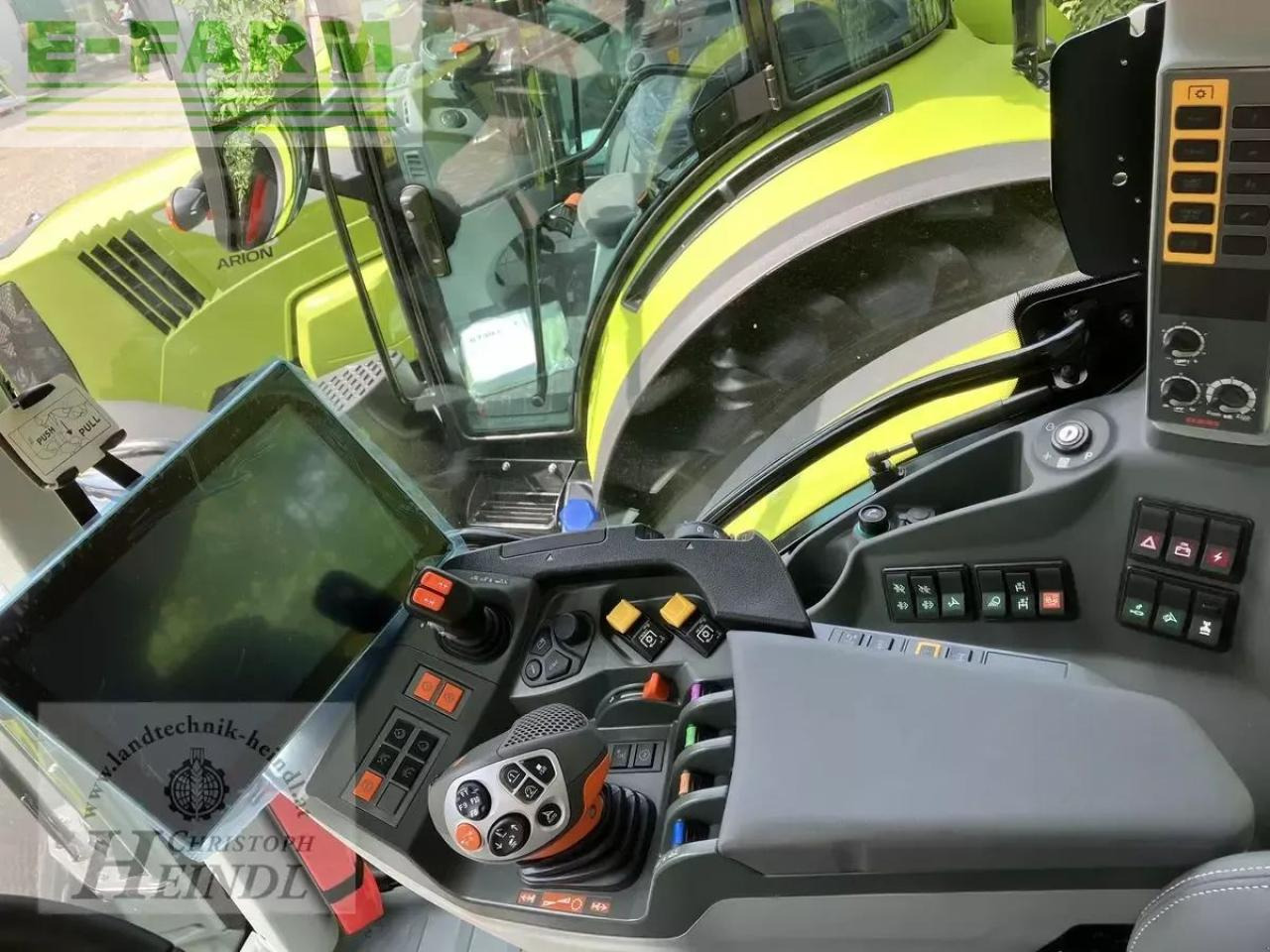 Tractor CLAAS arion 550 cmatic cebis CMATIC CEBIS