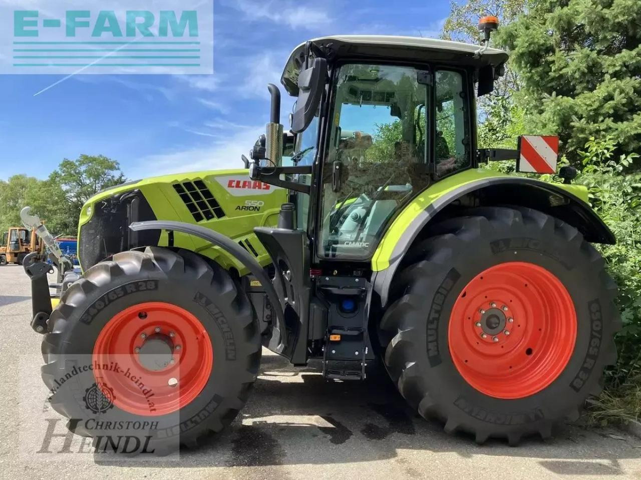 Tractor CLAAS arion 550 cmatic cebis CMATIC CEBIS