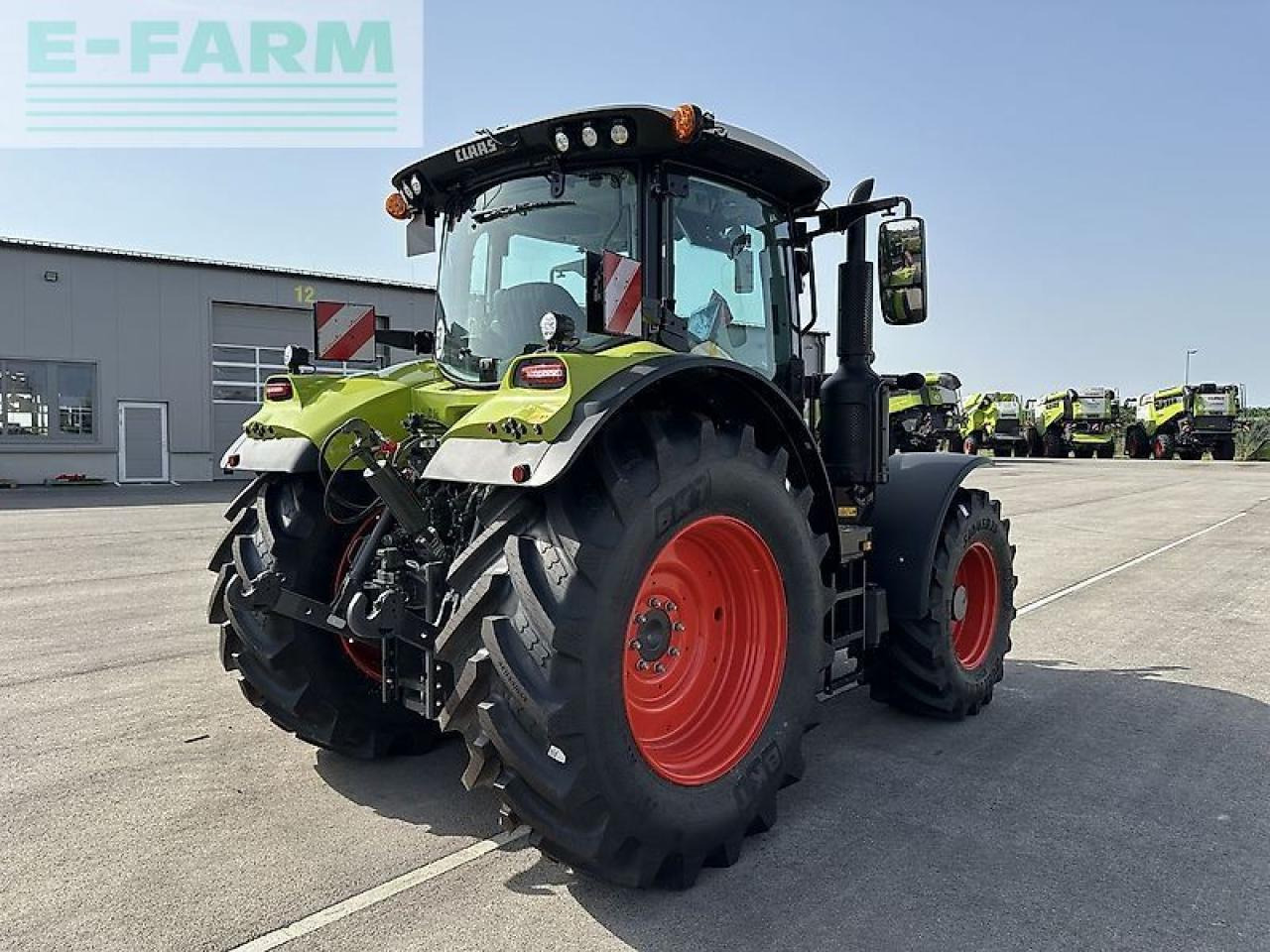 Tractor CLAAS arion 550 cmatic cebis CMATIC CEBIS