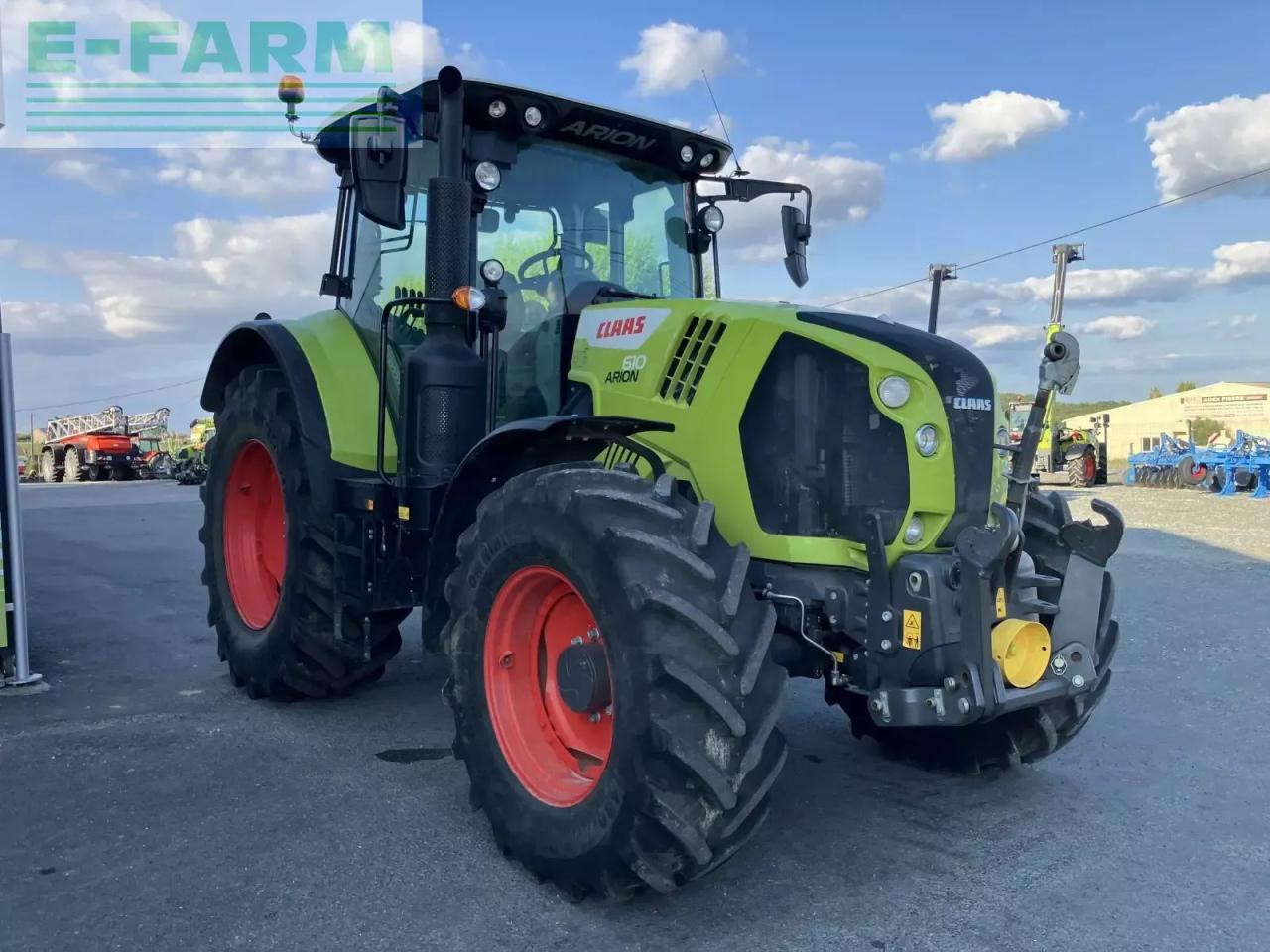 Tractor CLAAS arion 610 cis + pdf av CIS