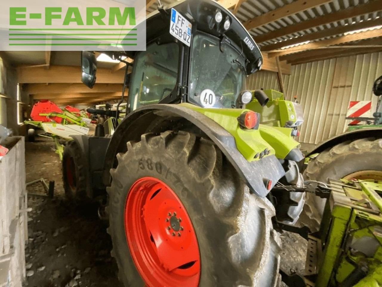 Tractor CLAAS arion 610 cmatic