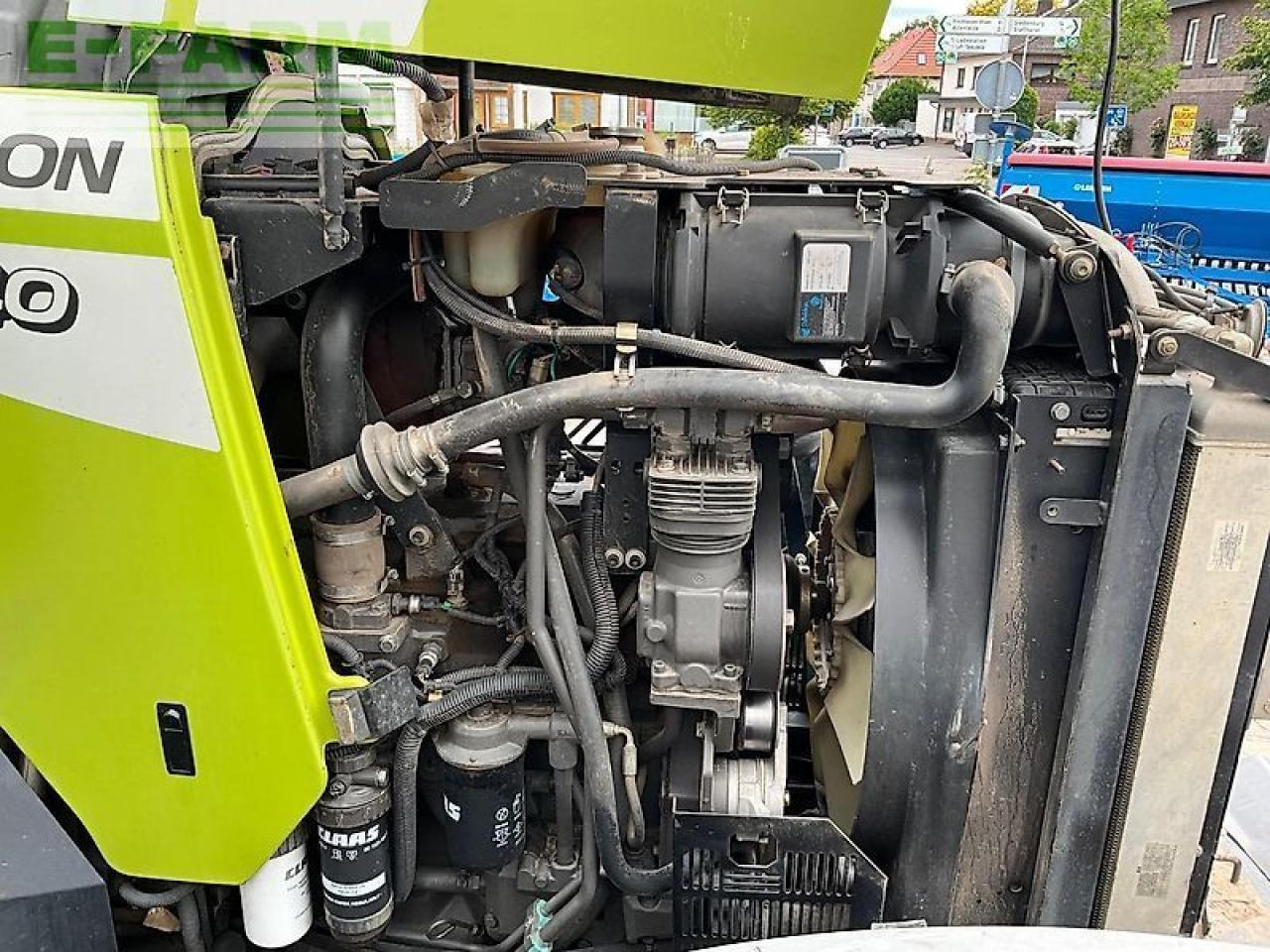 Tractor CLAAS arion 640 cebis 50km/h CEBIS