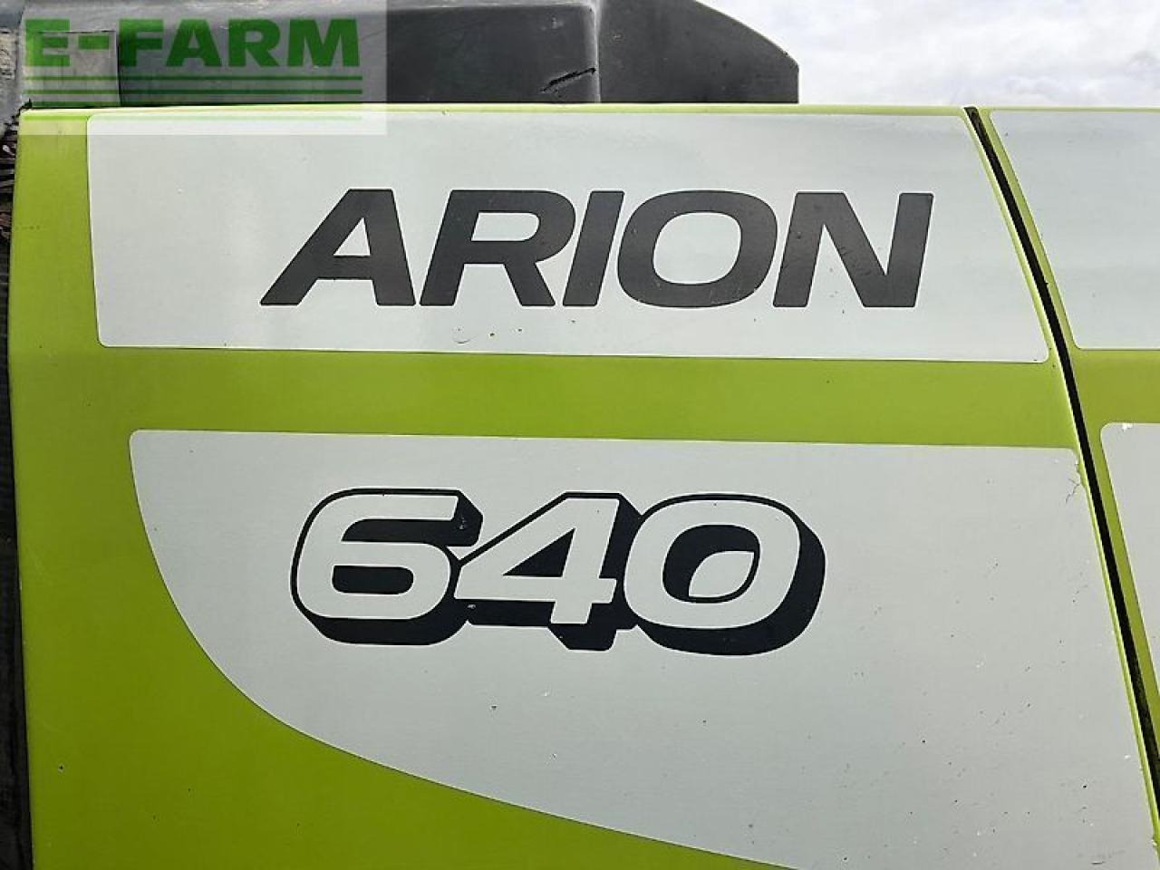 Tractor CLAAS arion 640 cebis 50km/h CEBIS