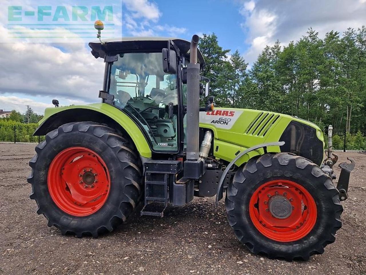 Tractor CLAAS arion 640 cebis CEBIS
