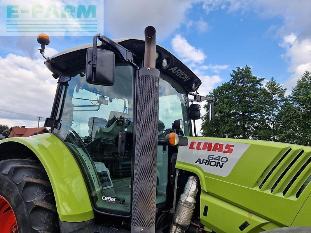 Tractor CLAAS arion 640 cebis CEBIS