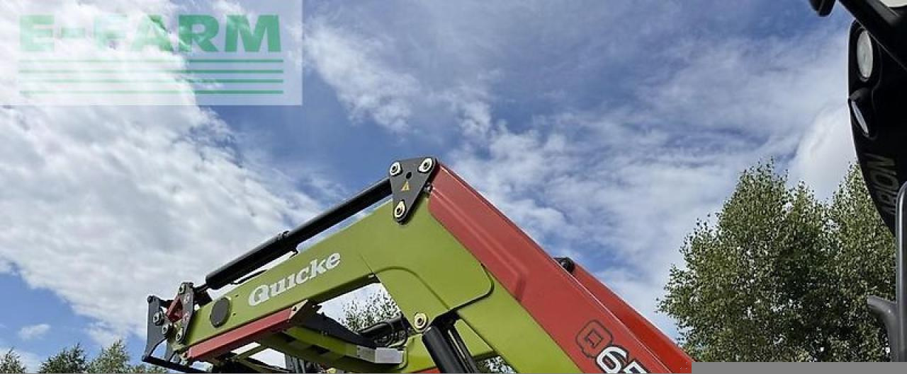 Tractor CLAAS arion 640 cis + quicke q65 CIS