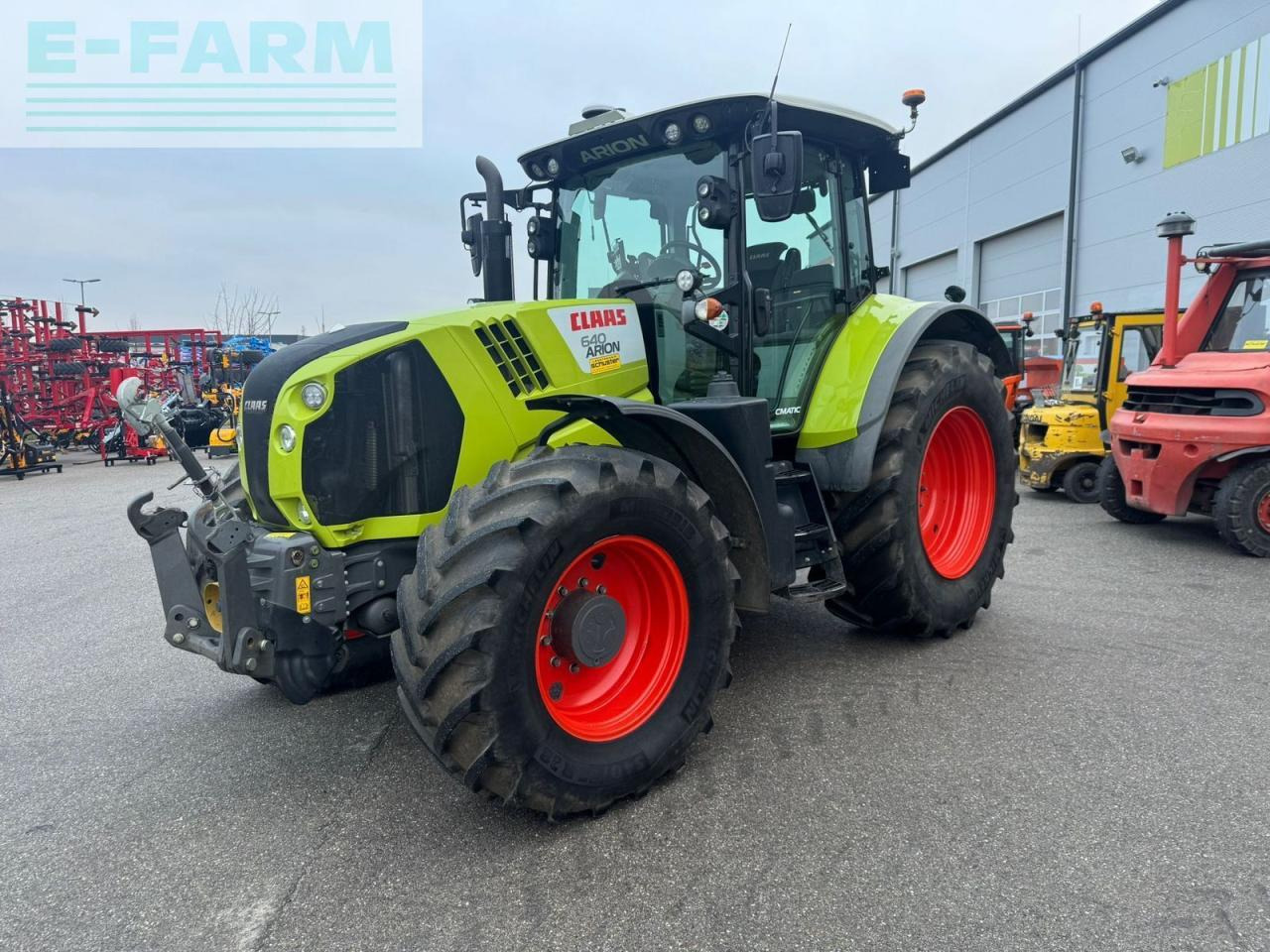 Tractor CLAAS arion 640 cmatic