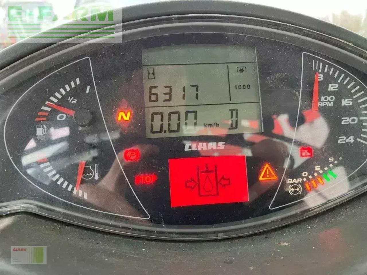 Tractor CLAAS arion 640 hexashift