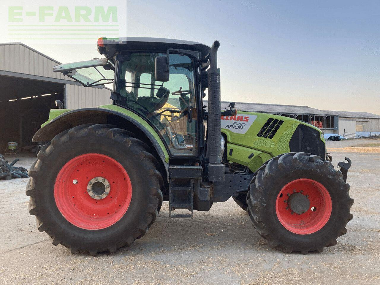Tractor CLAAS arion 640 t4i