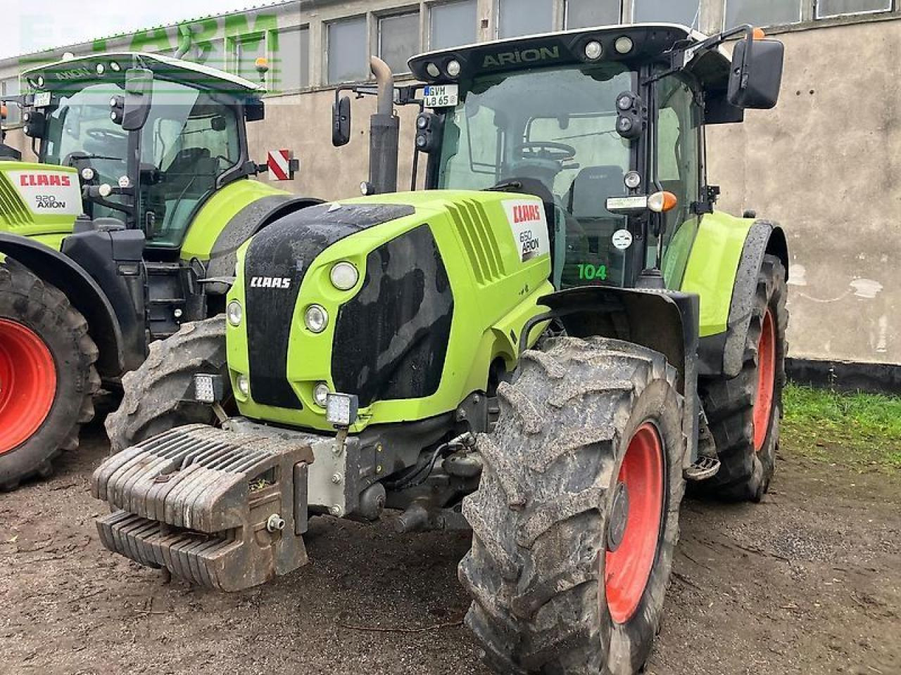 Tractor CLAAS arion 650