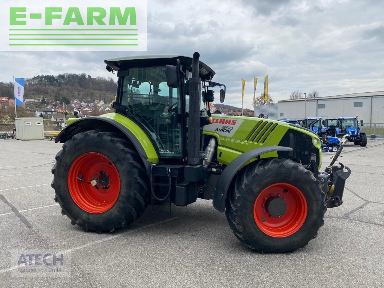 Tractor CLAAS arion 650